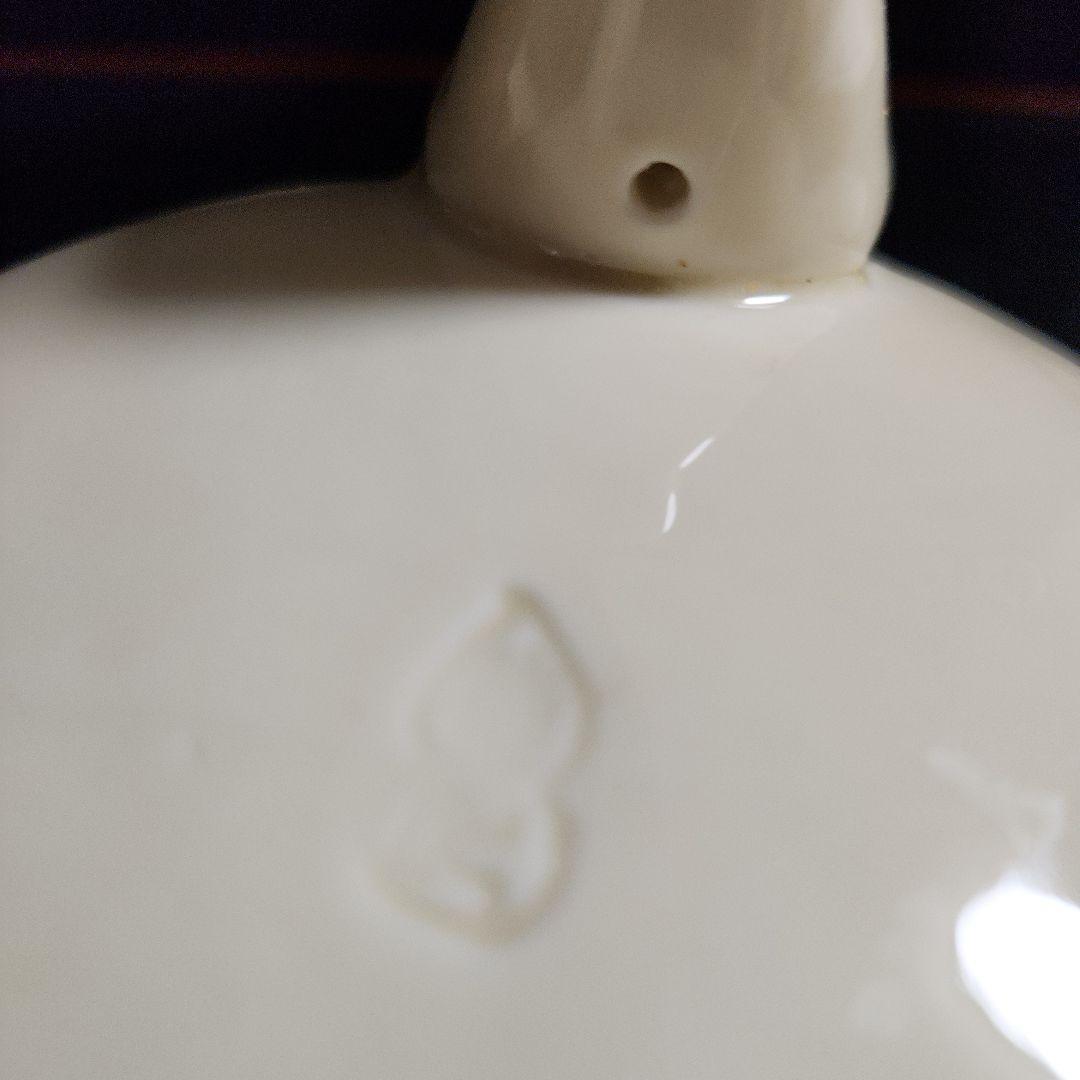 徳化窯白磁三獣足香枦