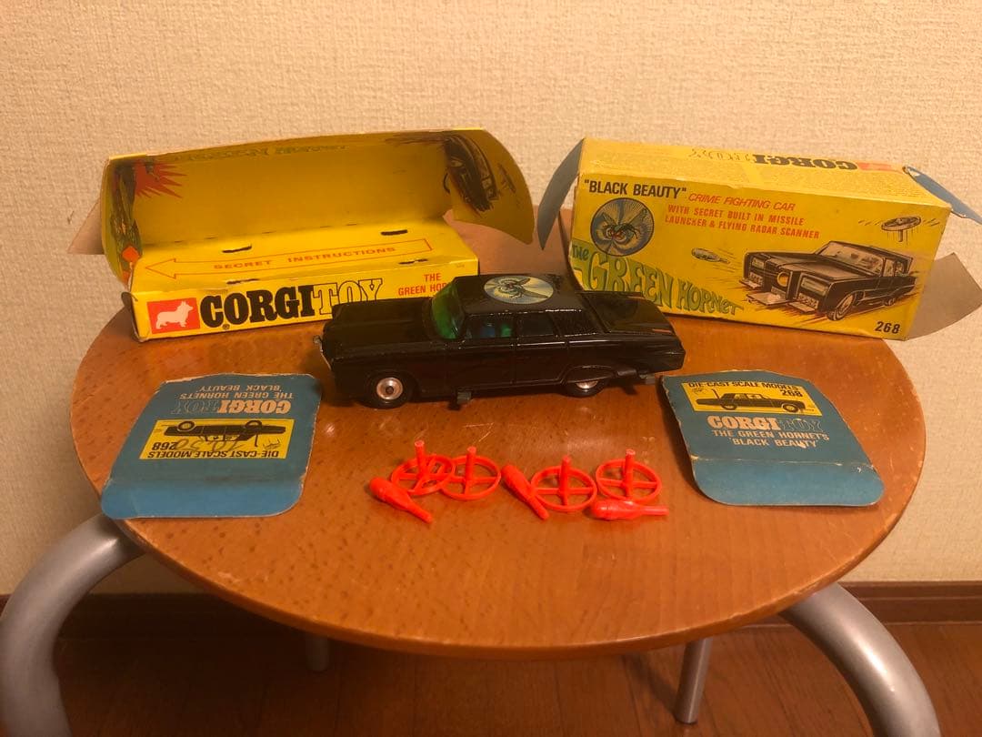 コーギー corgi ミニカー グリーンホーネット　ブラックビューティー　美品