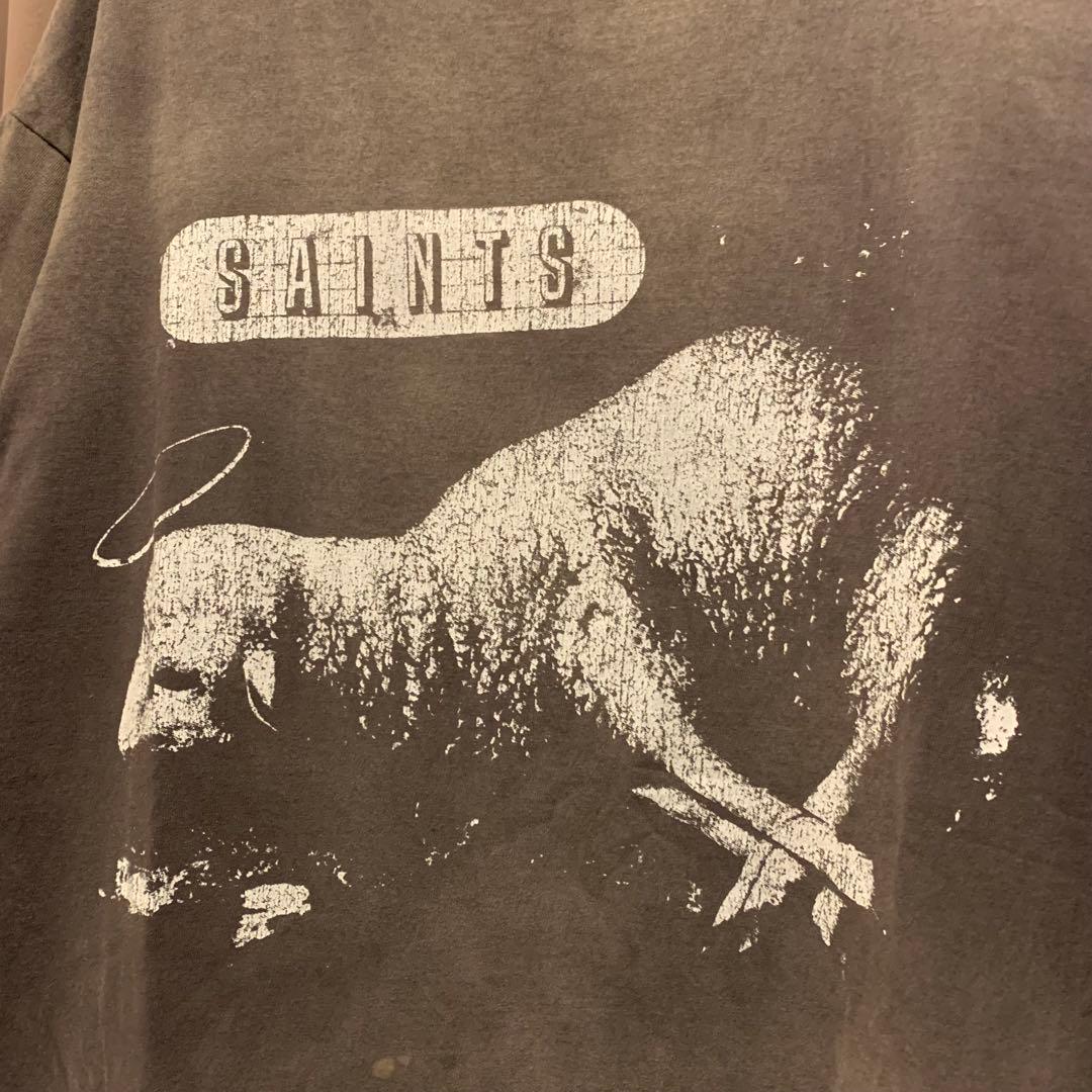 トップス 21AW SAINT MICHAEL SS TEE SHEEP LION