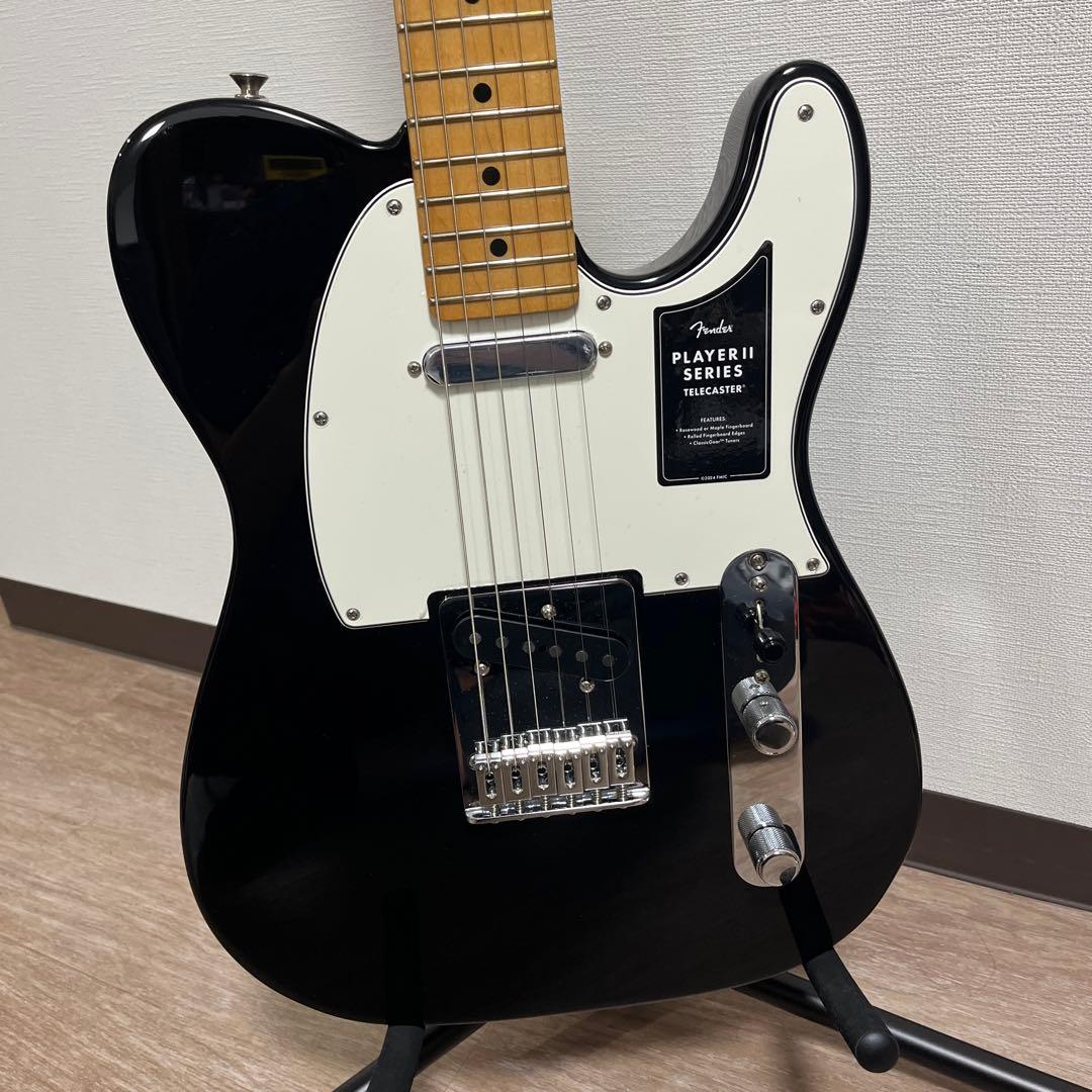 fender player ⅱ telecaster MN ブラック