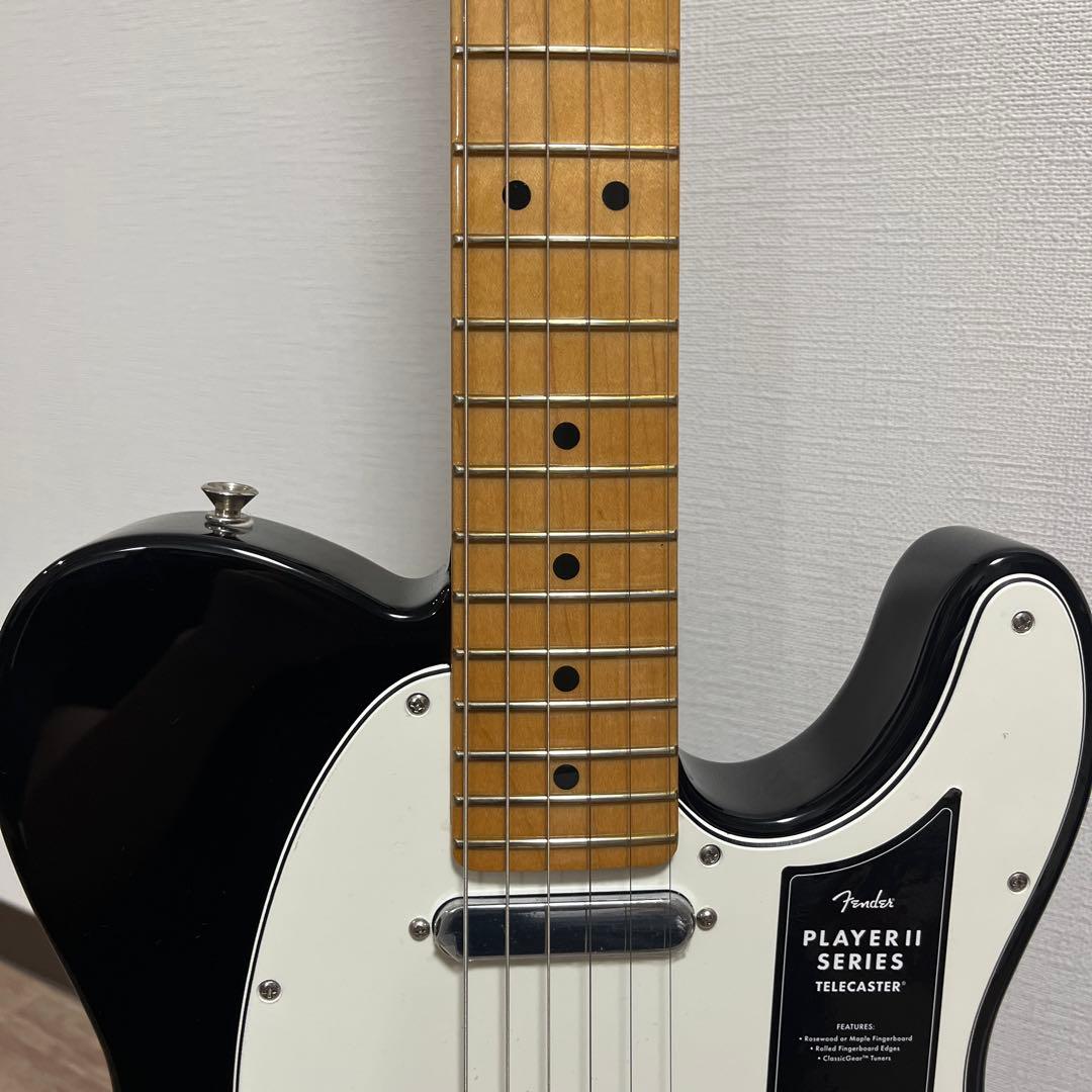 fender player ⅱ telecaster MN ブラック