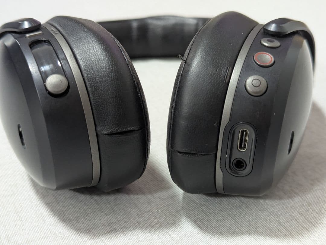 スカルキャンディ―Crusher ANC Black ワイヤレスヘッドフォン