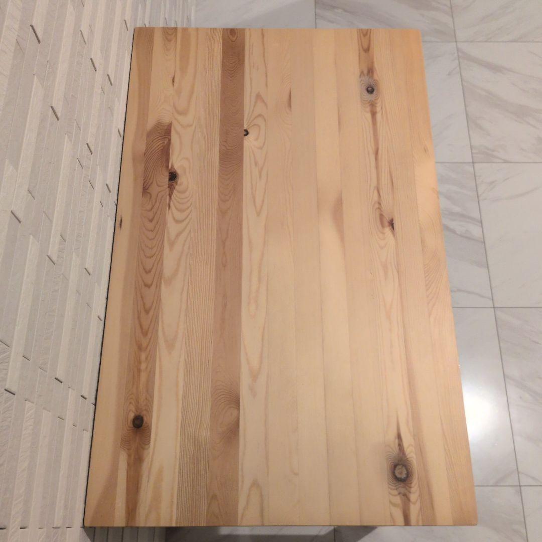 無印良品 パイン材テーブル 2台セット