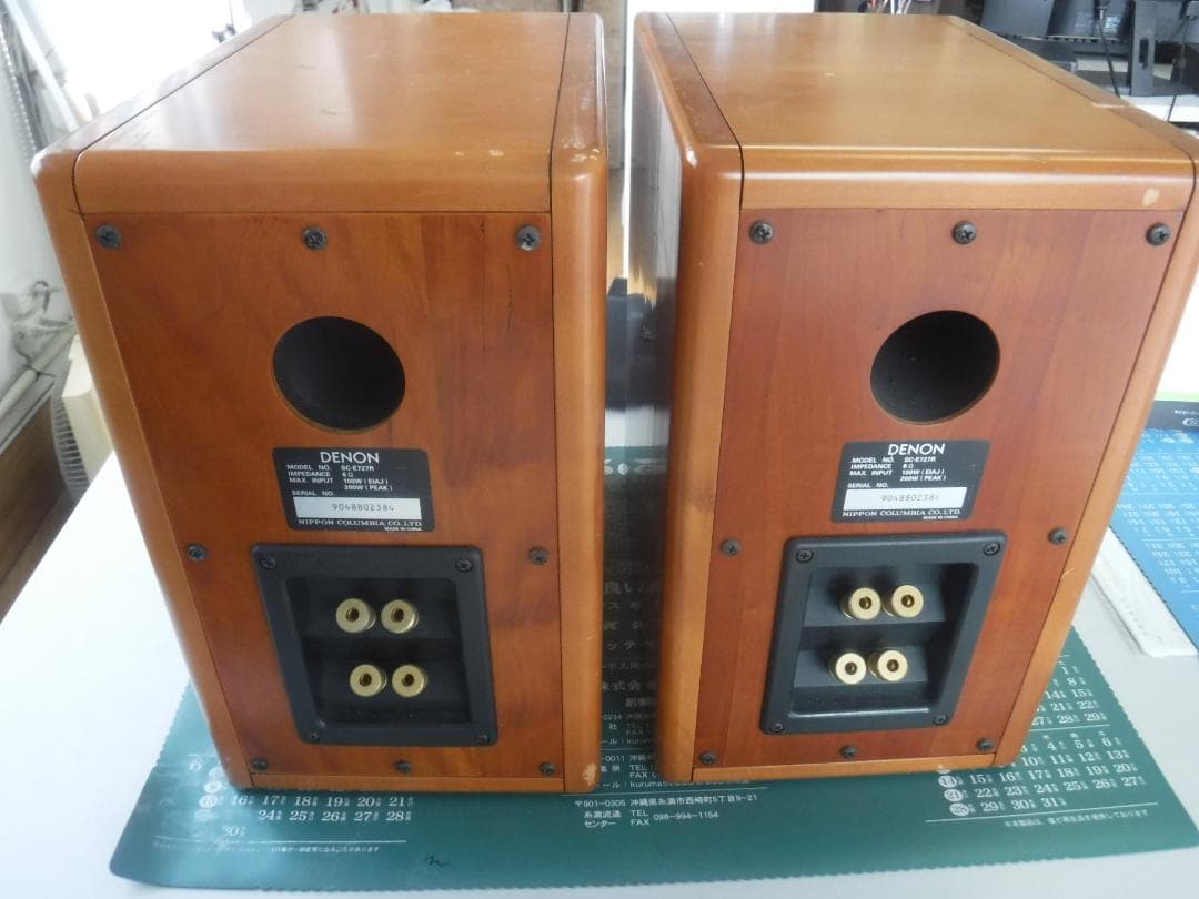 デノン　SC-E727R　 名器　2ウェイスピーカー