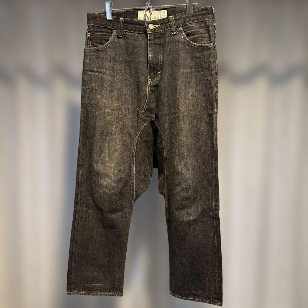 美品GANRYU セルビッジサルエルデニムパンツ 16SS コムデギャルソン