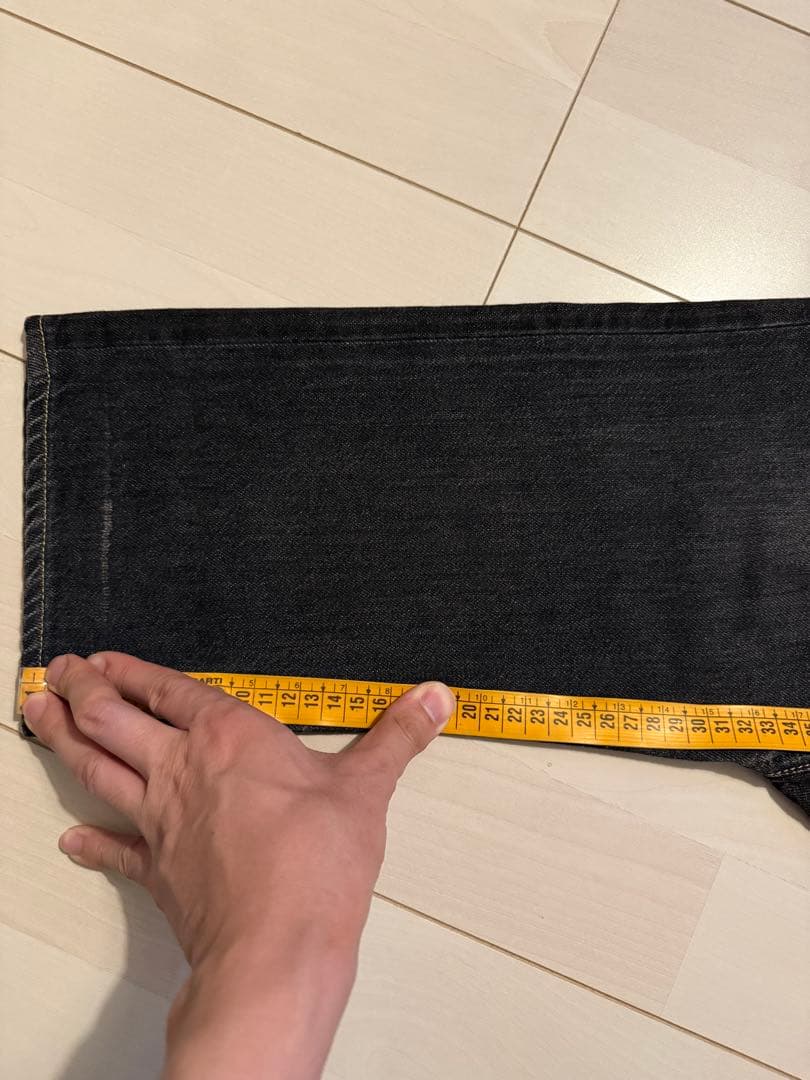 美品GANRYU セルビッジサルエルデニムパンツ 16SS コムデギャルソン