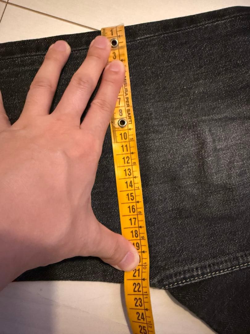 美品GANRYU セルビッジサルエルデニムパンツ 16SS コムデギャルソン