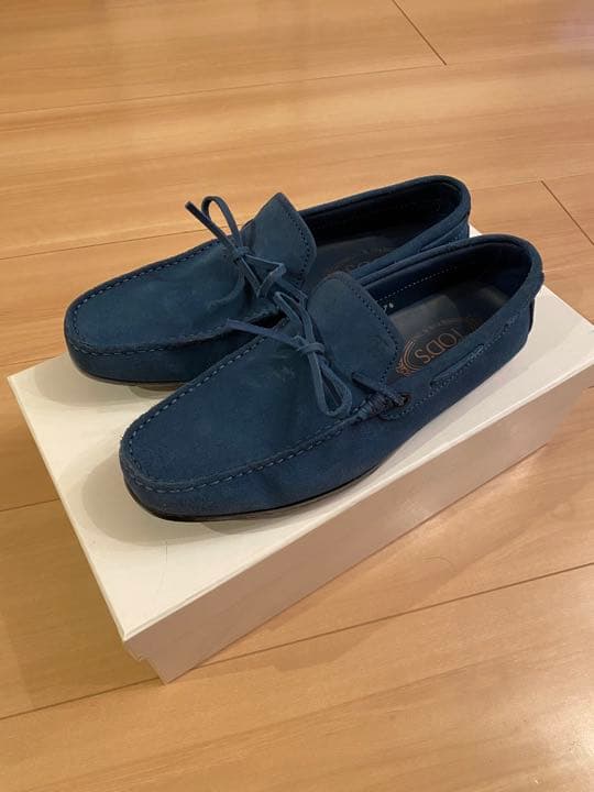 TOD’S スエードドライビングシューズ 26.5cm