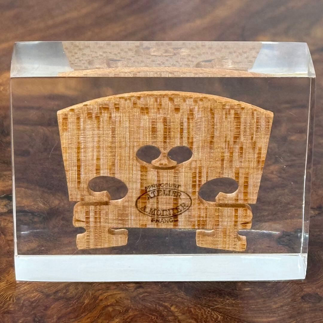 【希少】ATELIER A.MOINIER 駒入りペーパーウェイト フランス製②