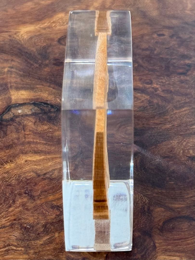 【希少】ATELIER A.MOINIER 駒入りペーパーウェイト フランス製②