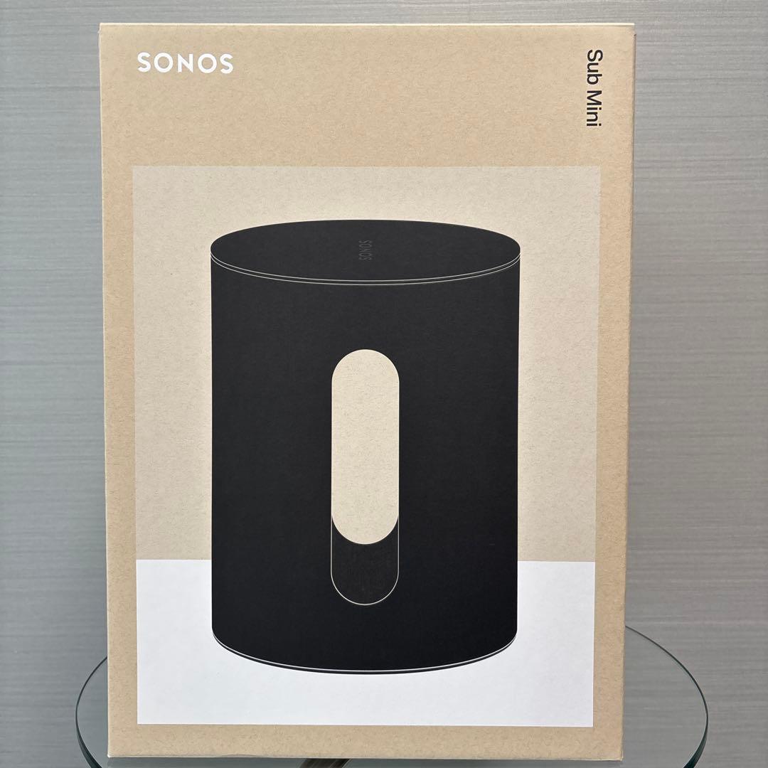 Sonos Sub Mini ワイヤレスサブウーファー【未開封】