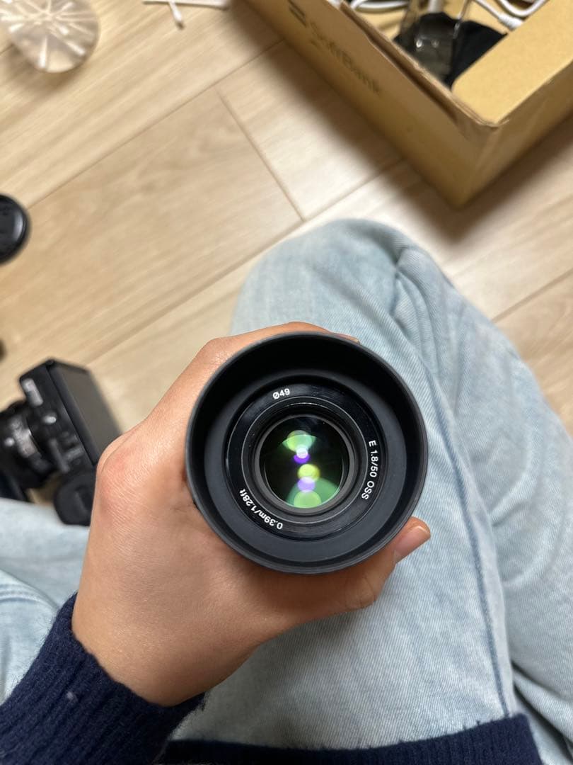 SONY E 50mm F1.8 OSS レンズ