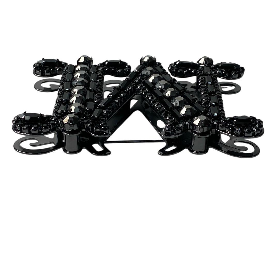 未使用 マックスマーラMaxMara Mロゴ ブローチ