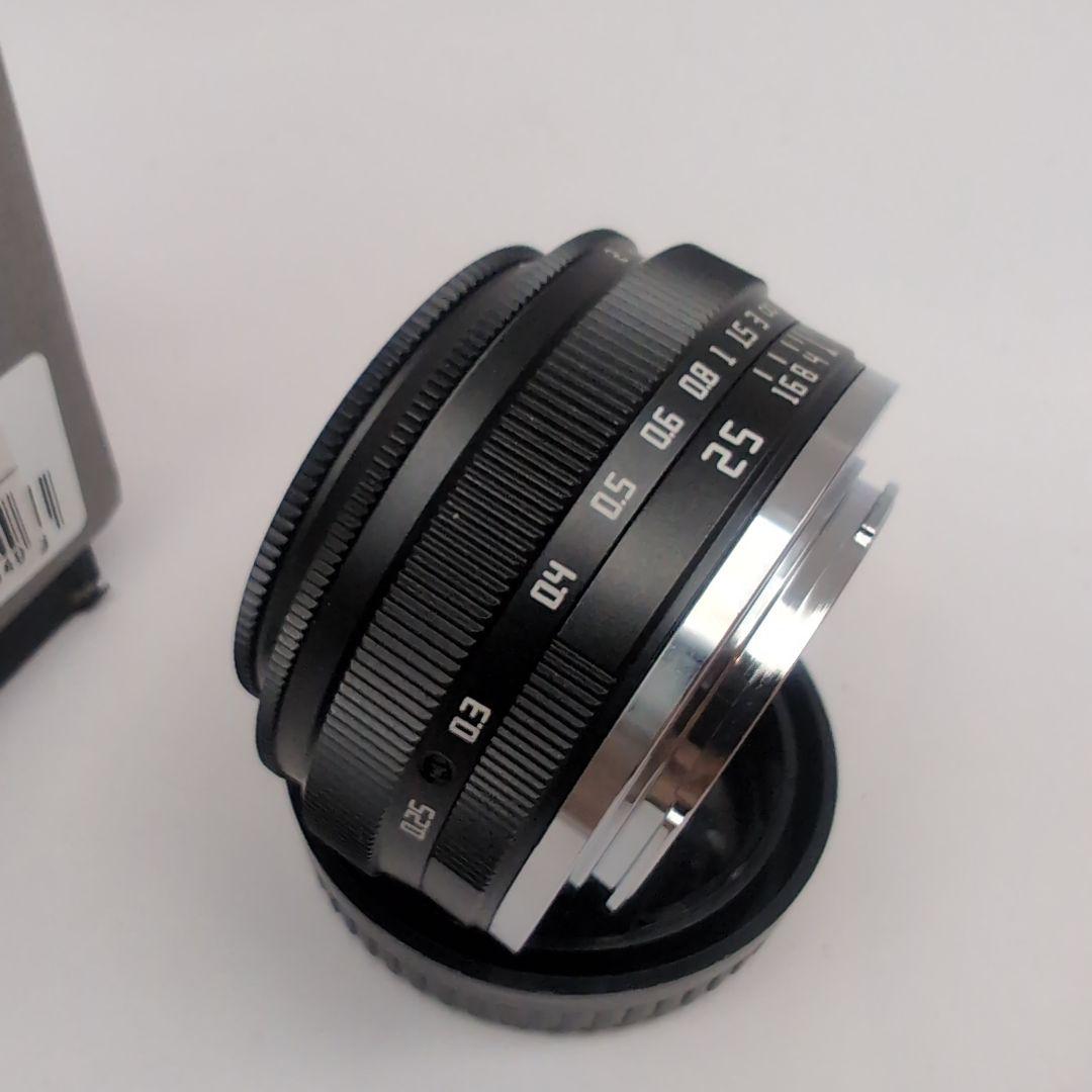 【美品】 TTArtisan 25mm f2/c Xマウントレンズ