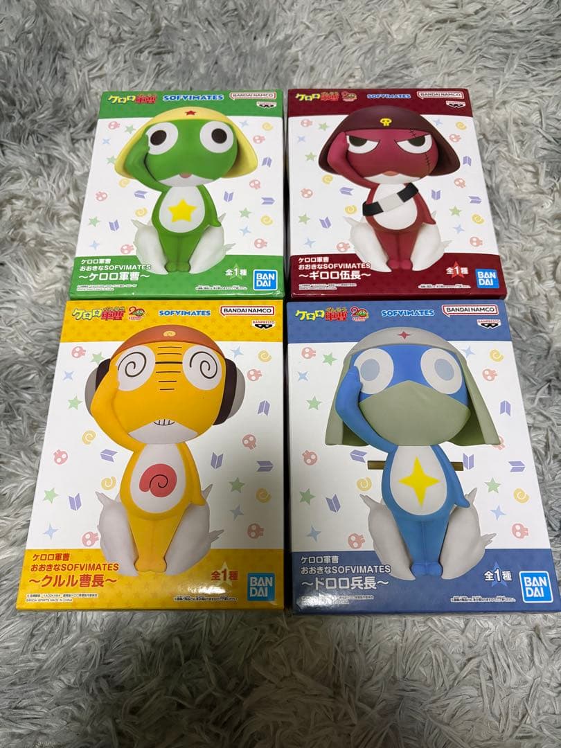 ケロロ軍曹 SOFVIMATES 全4種