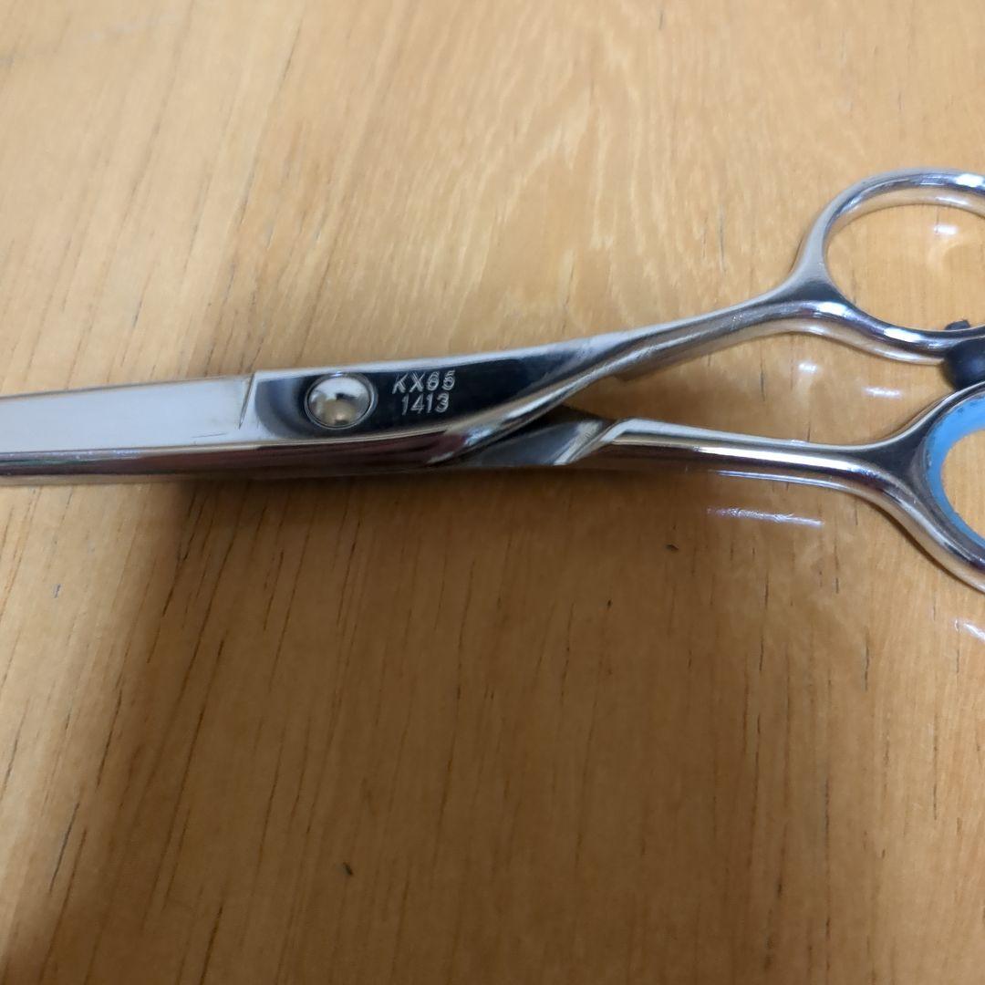 光邦シザー・ストローク用・研ぎ歴無し・メガネハンドル加工してます・6.5インチ