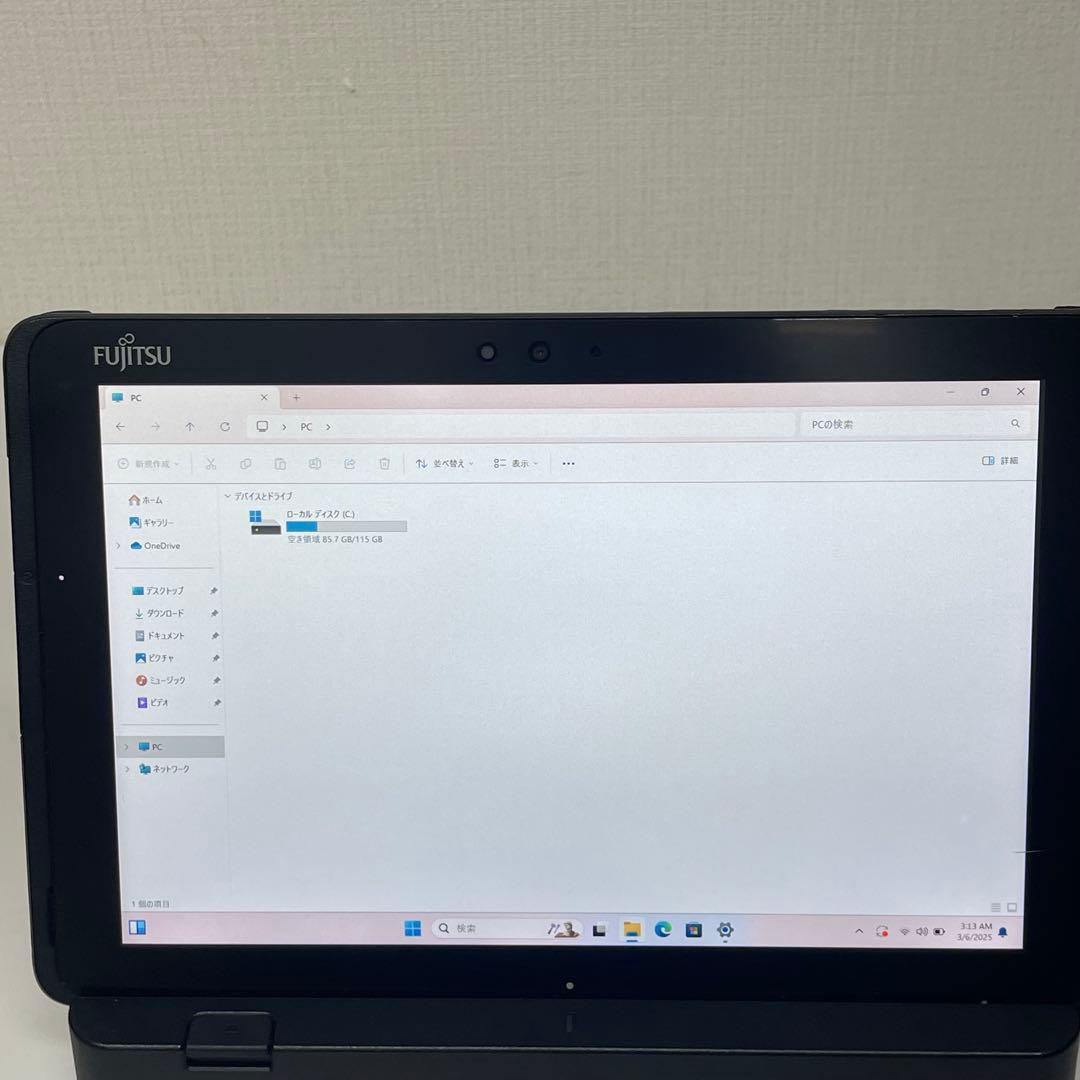 #415 富士通ARROWS Tab Q509/VB Celeron N4100