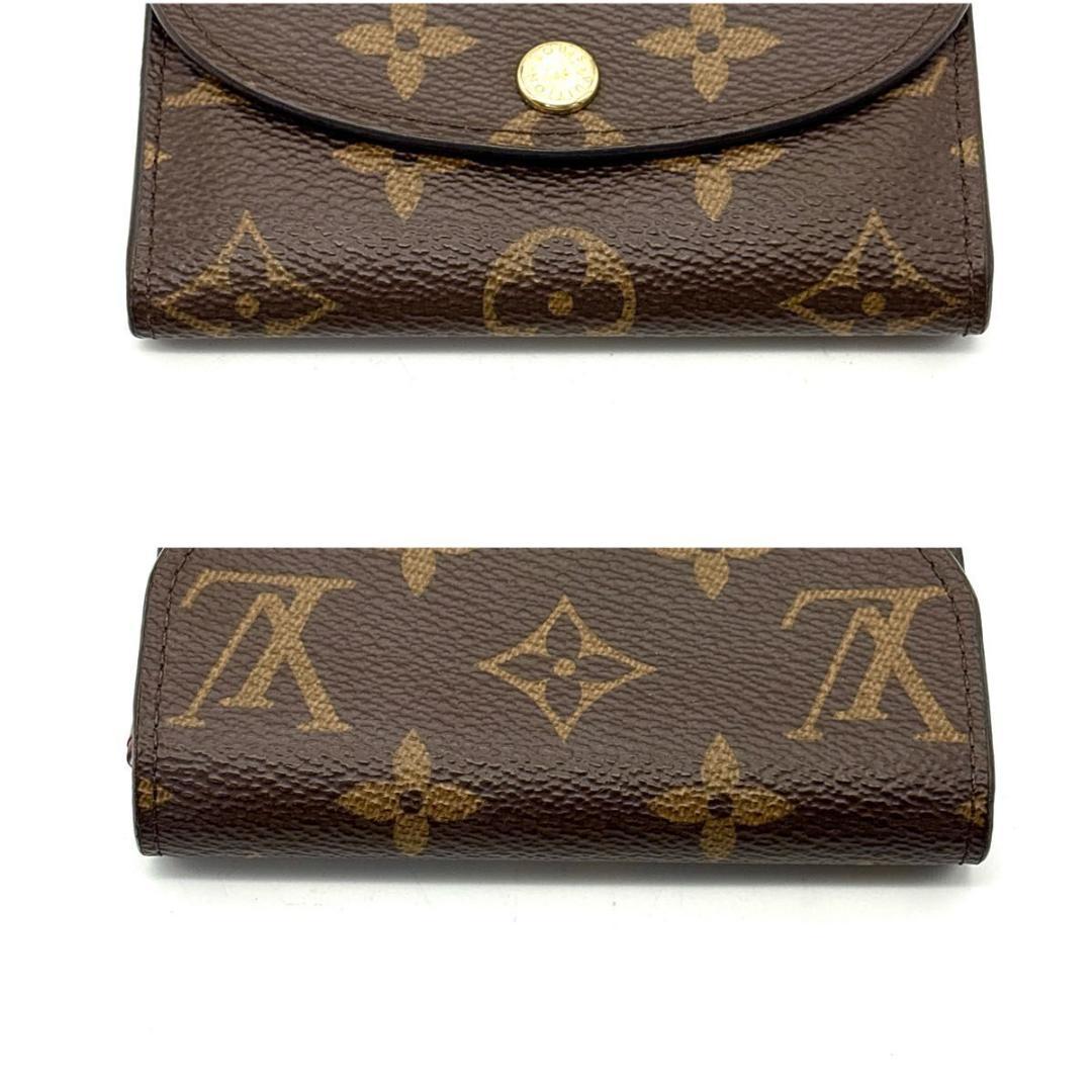 現行◆未使用級◆LOUIS VUITTON ポルトモネ ロザリ モノグラム