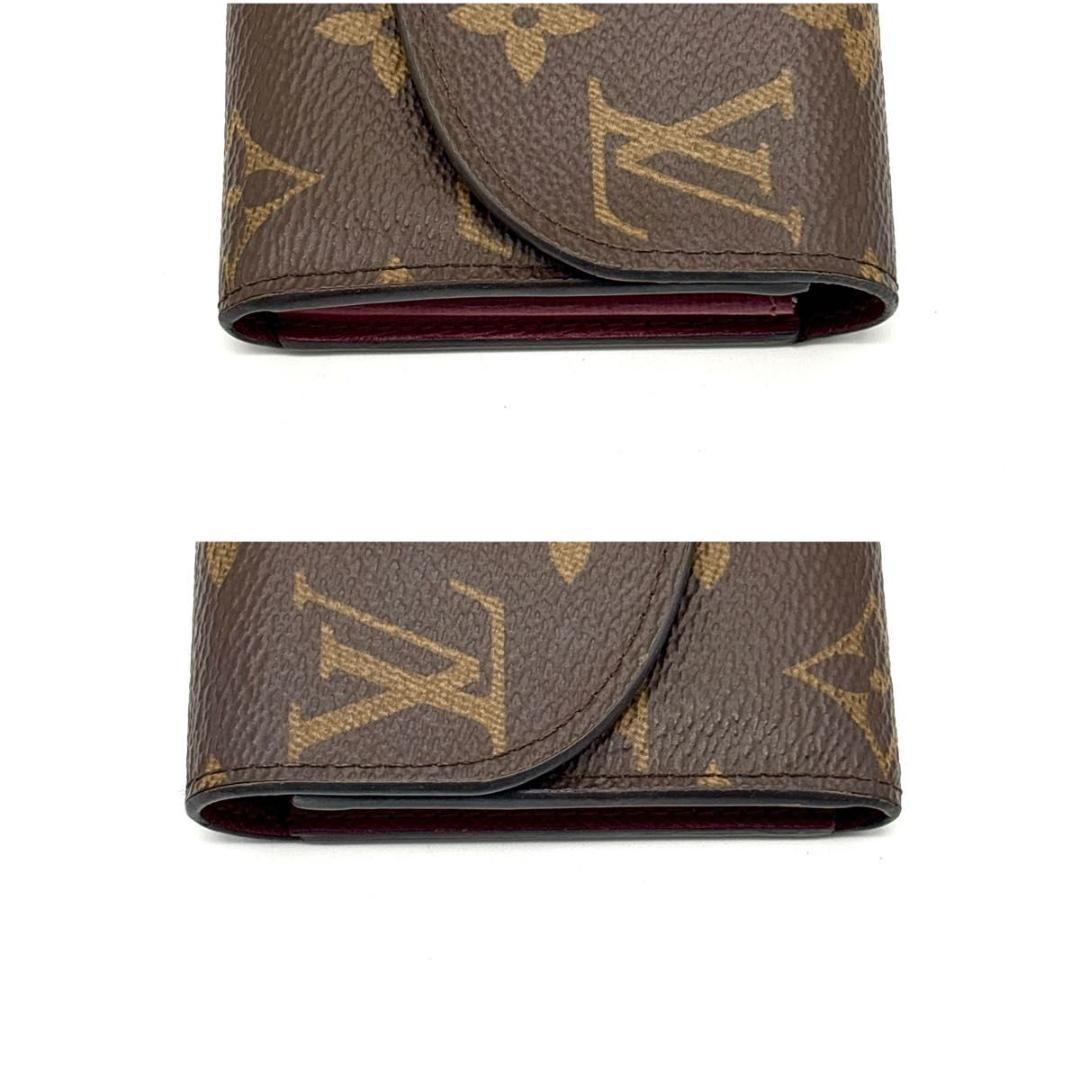 現行◆未使用級◆LOUIS VUITTON ポルトモネ ロザリ モノグラム