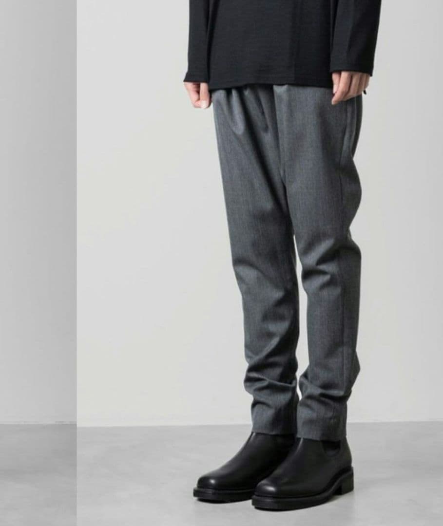 に*ら様 ato CLASSIC WOOL SARROUEL PANTS 46