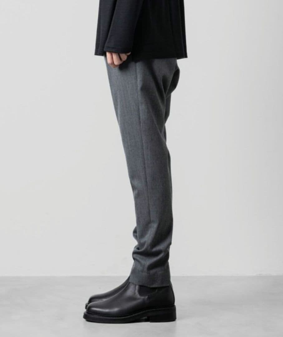 に*ら様 ato CLASSIC WOOL SARROUEL PANTS 46