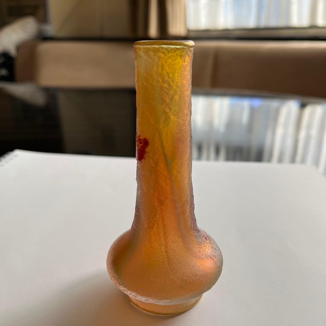 アンティーク　ナンシードーム　花瓶