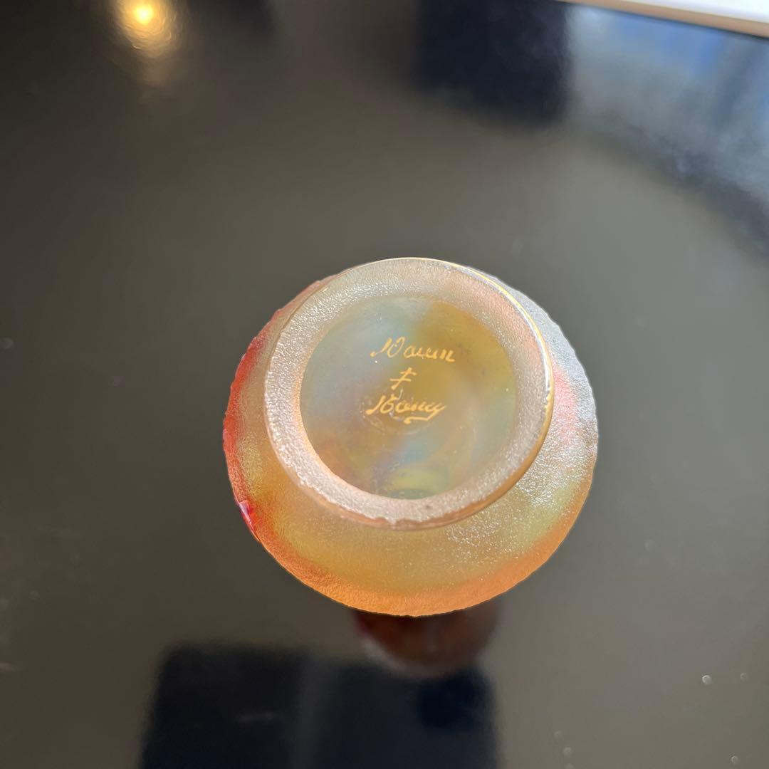 アンティーク　ナンシードーム　花瓶