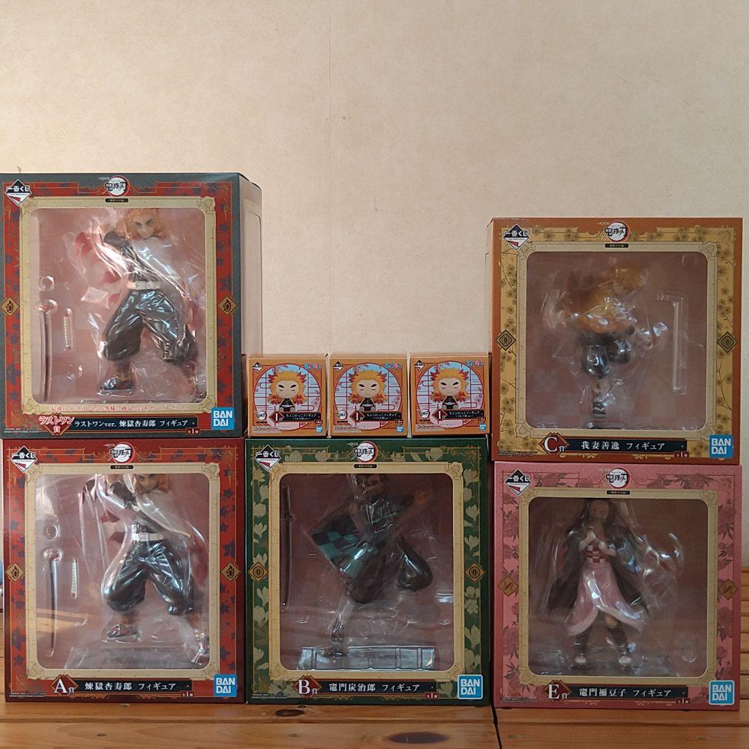 鬼滅の刃　一番くじ　無限列車　フィギュア