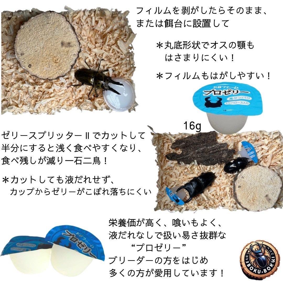 国産プロゼリー15000個KBファーム・カブトムシ　クワガタ 【木ぼく】