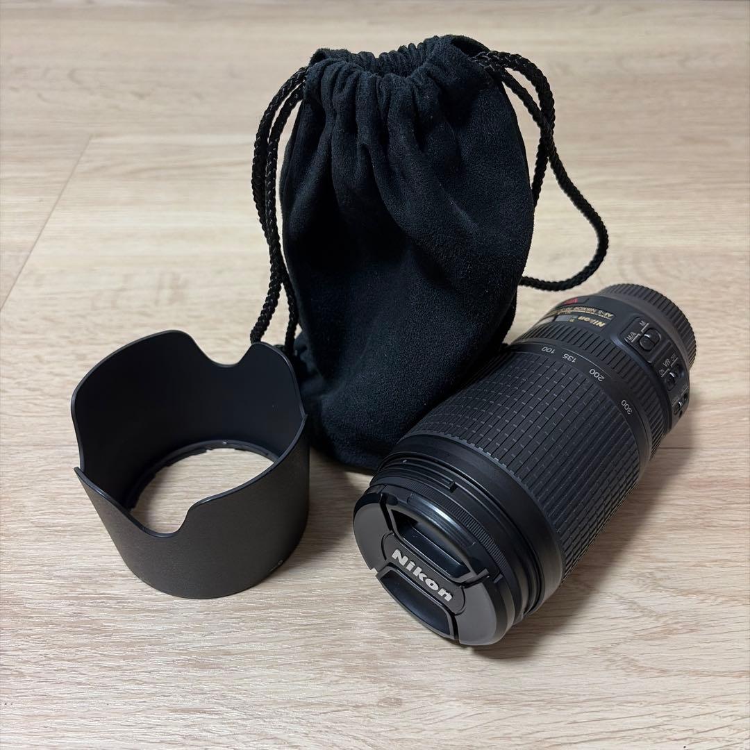 美品Nikon AF-S NIKKOR 70-300mm レンズ