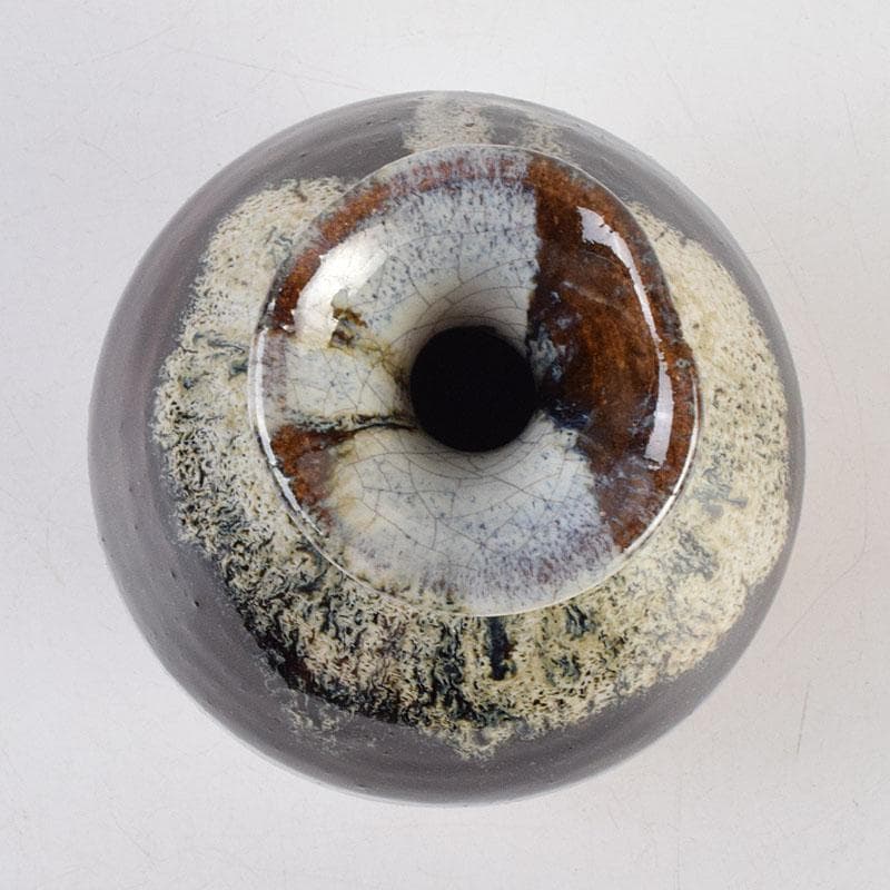 唐津焼　徳利　花入　表千家十三代無盡宗左（即中斎）極め箱　M　R9382