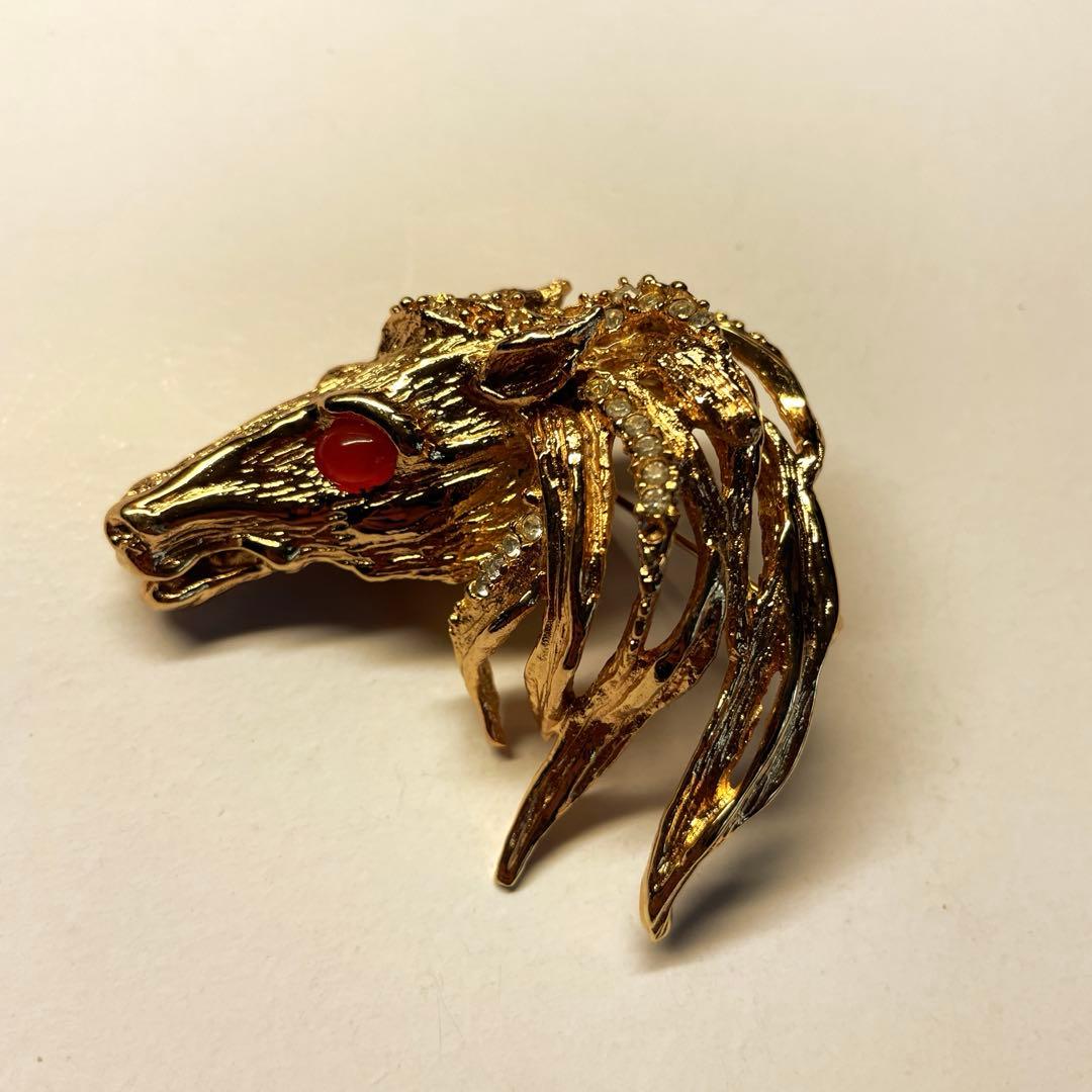 Christian Dior ブローチ　馬★R7.10.26