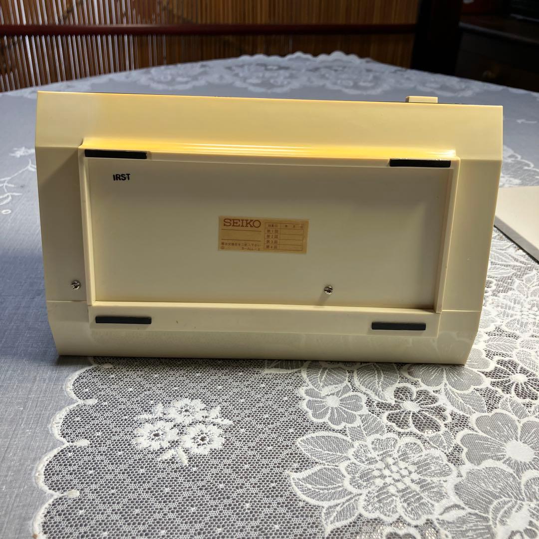 昭和レトロ SEIKO パタパタ時計 TN-502 日本製 現状品