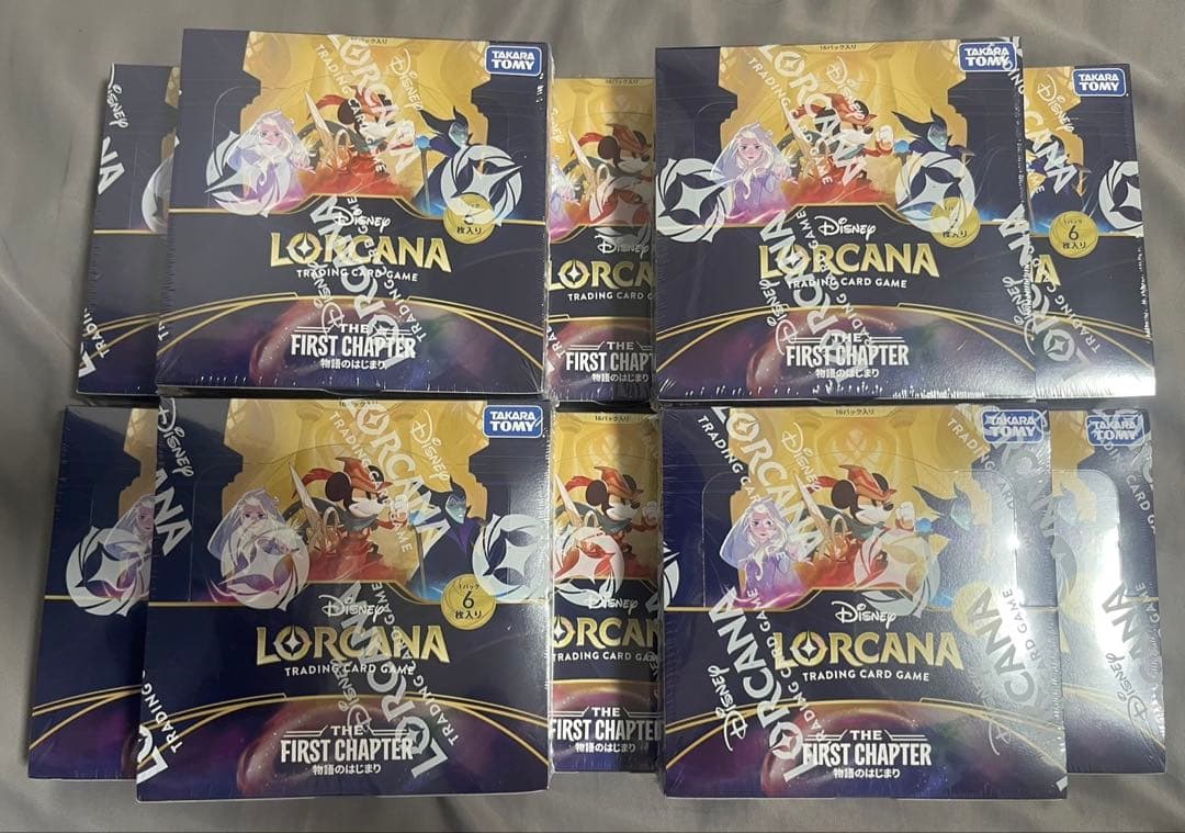 未開封☆ディズニー・ロルカナ　日本語版 10box 物語のはじまり