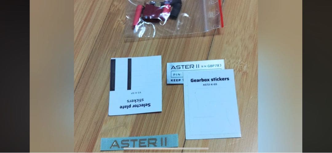 GATE ASTER Ⅱ Bluetooth ver2メカボックス 後方配線