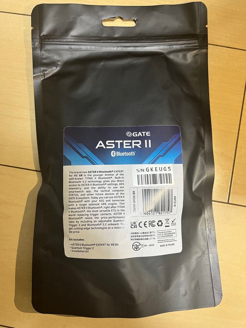 GATE ASTER Ⅱ Bluetooth ver2メカボックス 後方配線