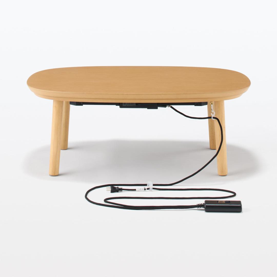 無印良品 こたつにもなるローテーブル MJ‐KDS4‐N/84390913