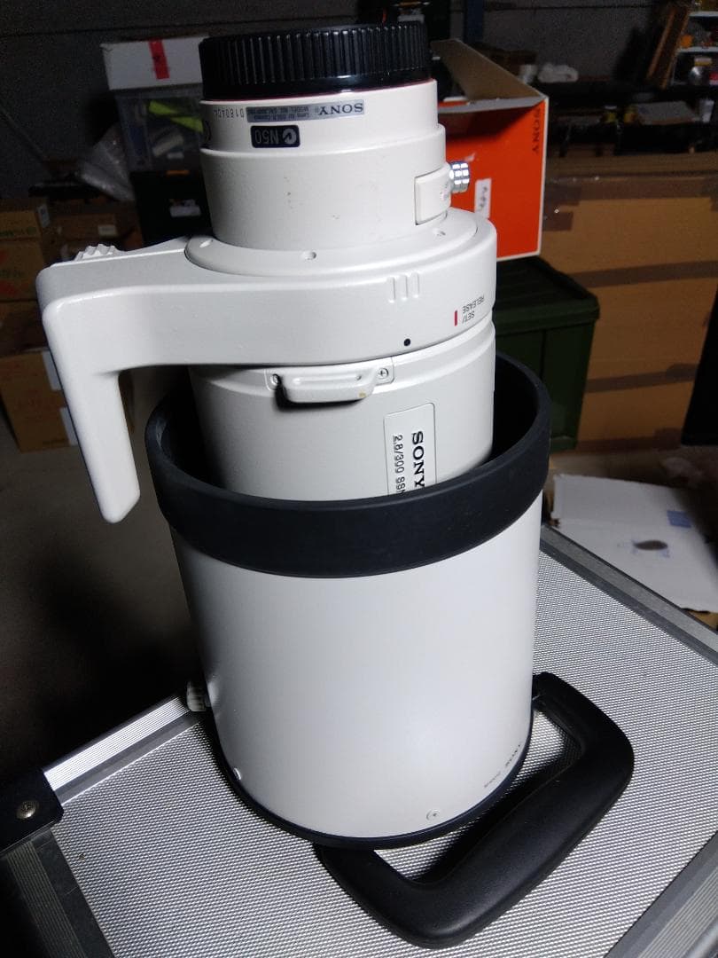 Sony 300mm F2.8 G + テレコンバーター + マウントアダプター