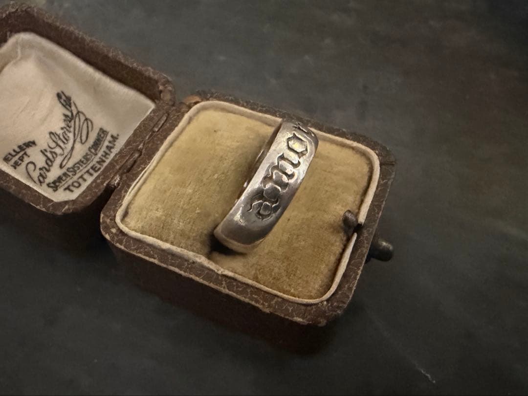 希少　ヴィンテージ　シルバー　925 ポージーリング　アンティーク　愛　アメリカ