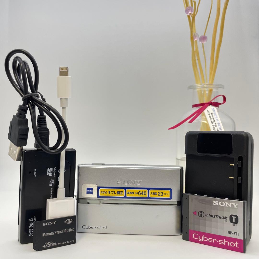 スマホ転送OK✨SONY Cyber-shot DSC-T9✨動作確認済 可愛い