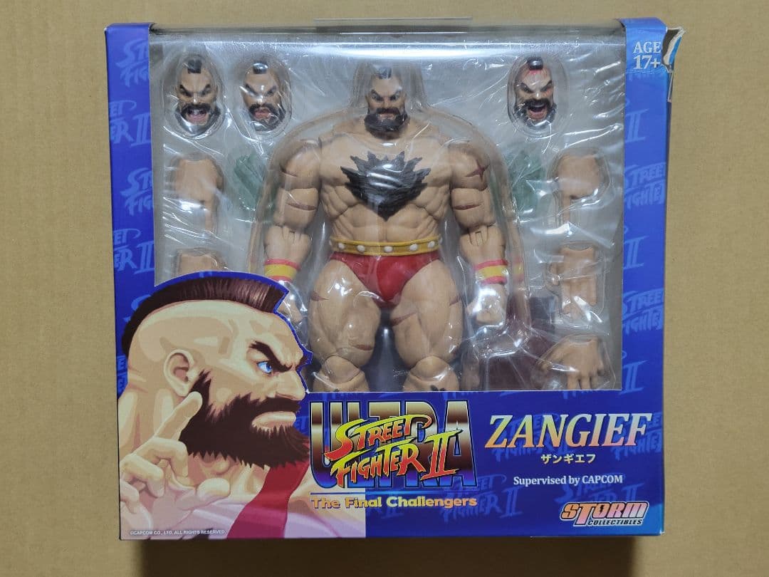 ストームコレクティブルズ　ストリートファイター　ザンギエフ　STORM