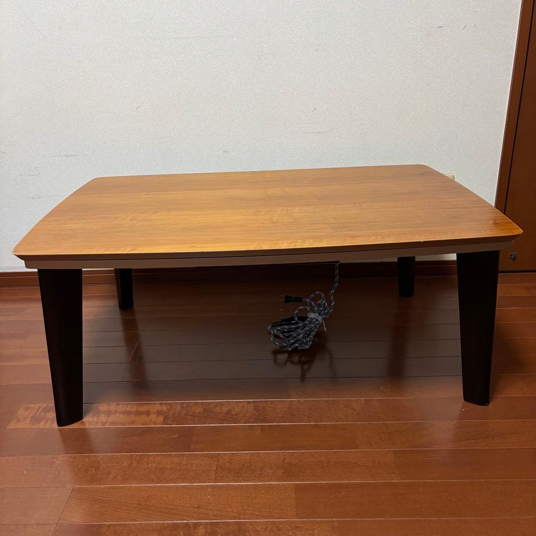 東谷　木製ブラウン長方形こたつ　Pinon ピノン