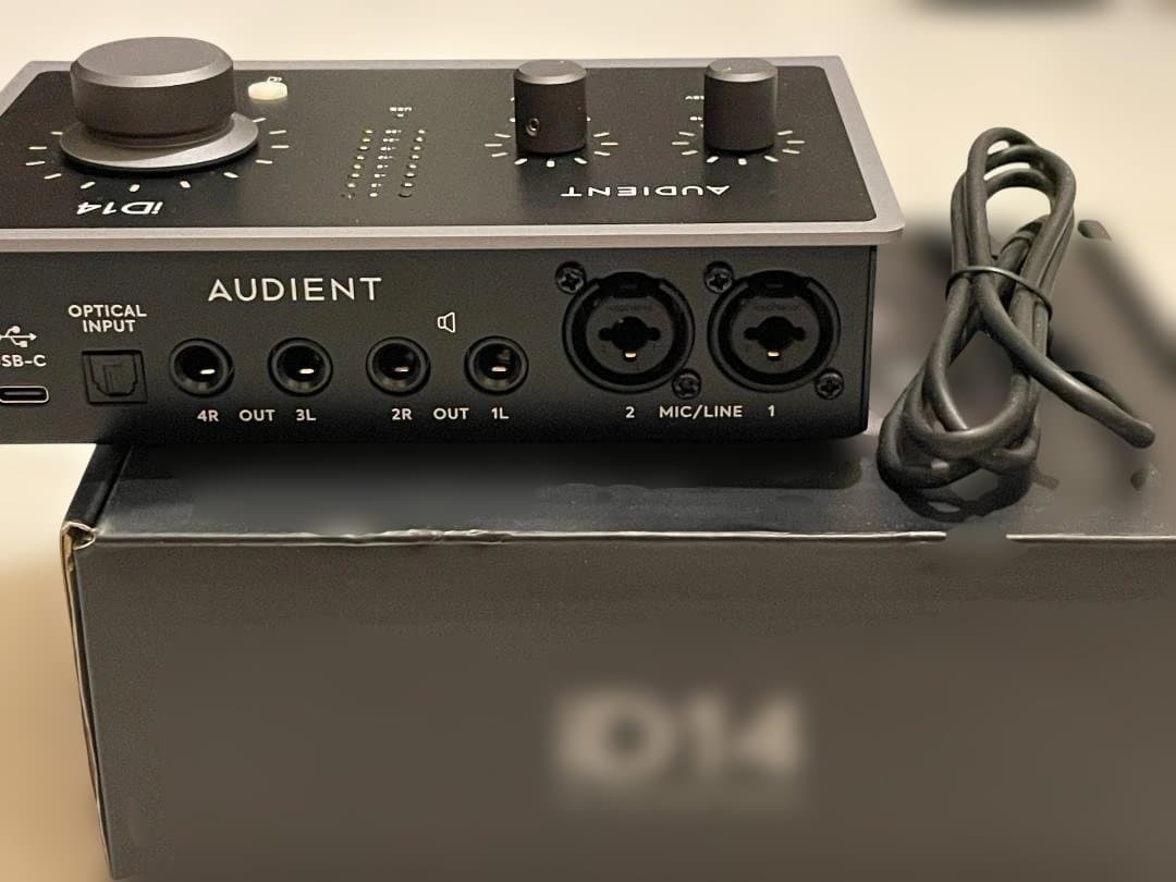 限定値下げ！説明書なしAUDIENT iD14mkIIオーディオインターフェイス