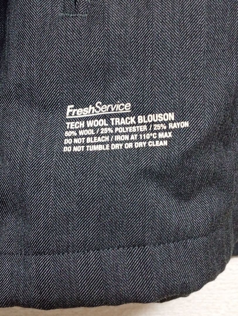 ジャケット・アウター FreshService TECH WOOL TRACK BLOUSON M