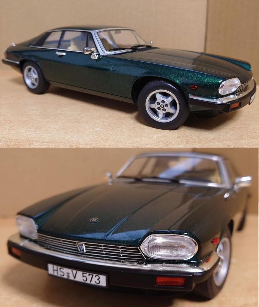 1/18 ジャガーXJ-S 5.3H.E. クーペ 1982 グリーンメタリック