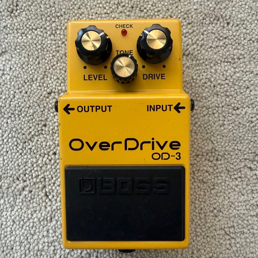 BOSS OverDrive OD-3 箱説付き　2014年　スルーホール基板