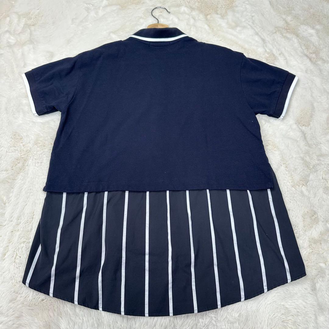 希少✨FRED PERRY フレッド ペリー コットンバックヘムパネルポロシャツ