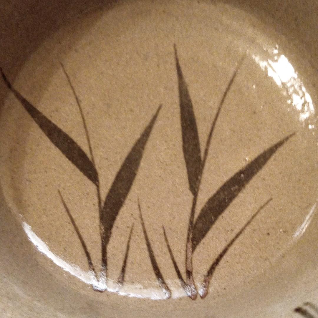 唐津焼　絵唐津輪花鉢