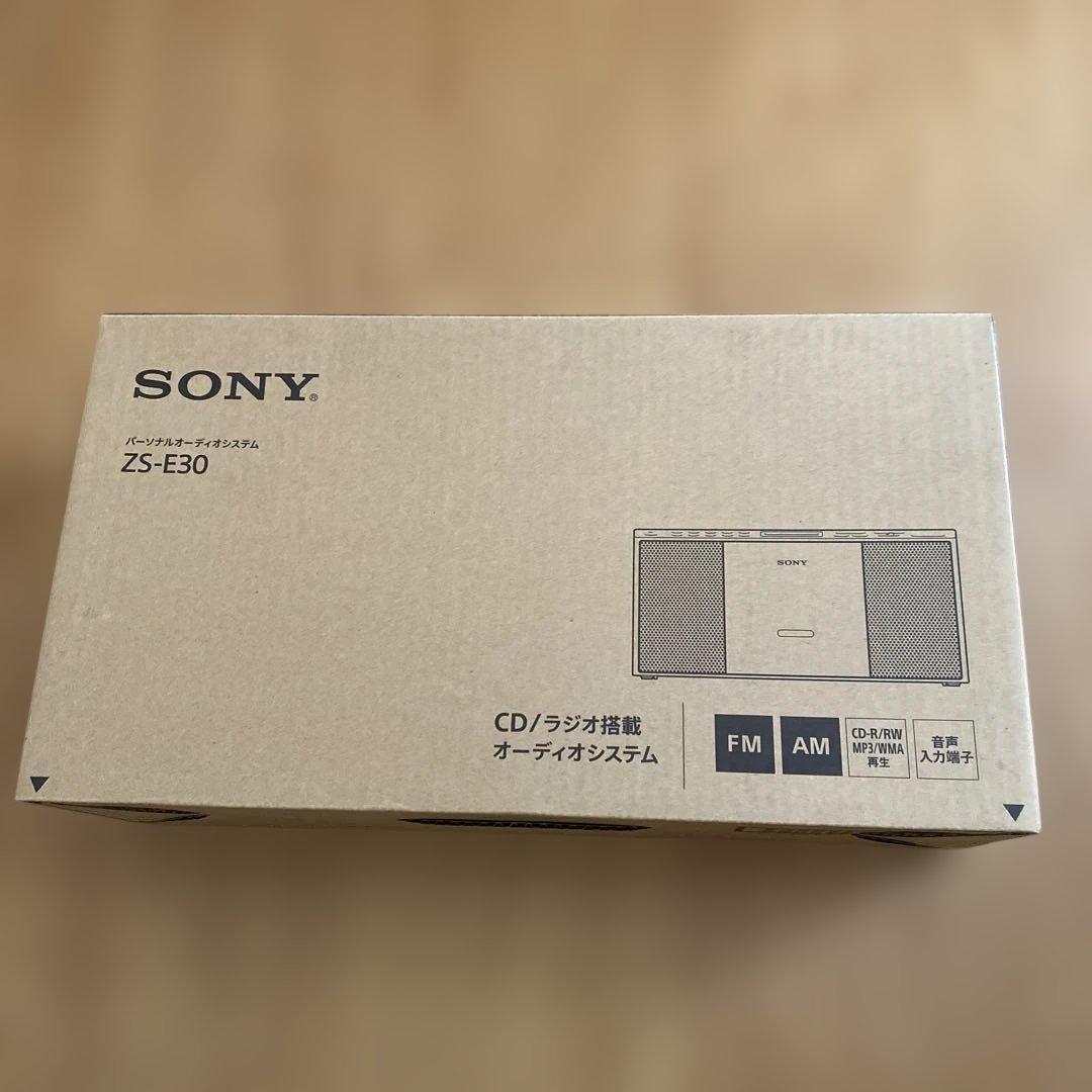 SONY ZS-E30 パーソナルオーディオシステム 新品　未使用　未開封