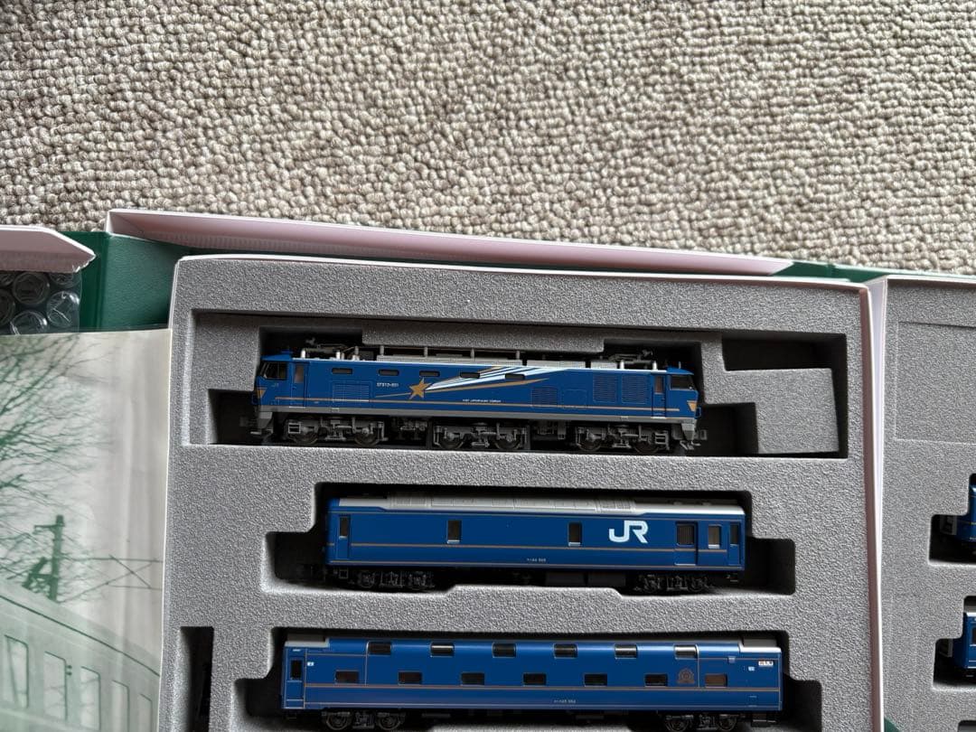 KATO EF510+24系寝台特急「北斗星デラックス編成」 フル編成